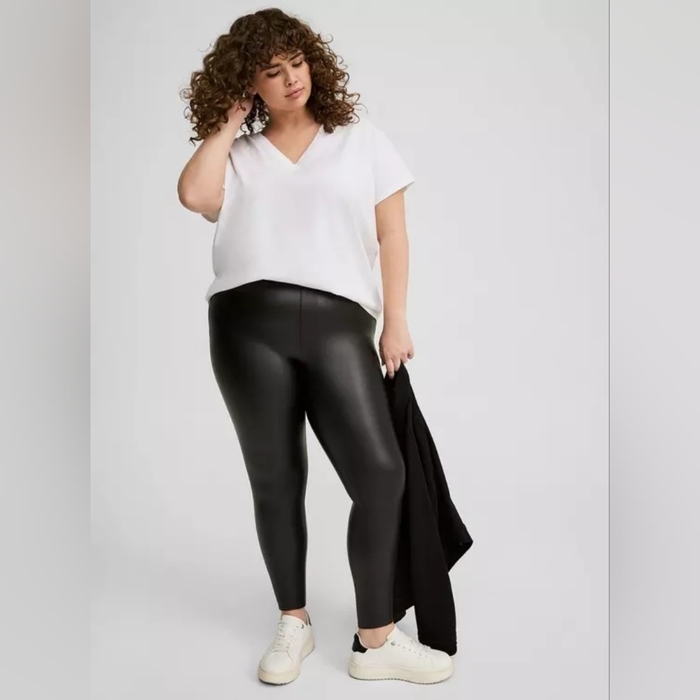 Torrid Full Length Signature Waist Faux Leather Legging